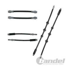 6x BREMSSCHLAUCH / BREMSSCHLÄUCHE passend für BMW 1er E81 E87 3er E90-E93