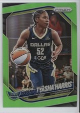 2025 Panini Prizm WNBA Lime Green Prizm 12/225 Tyasha Harris #130 rw6