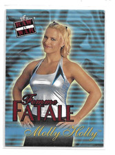 2001 Fleer WWF Raw is War - Femme Fatale Molly Holly #12FF (RC)