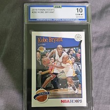 Panini 2019-20 NBA Hoops Kobe Bryant Hoops Tribute Insert #282 Lakers ISA 10
