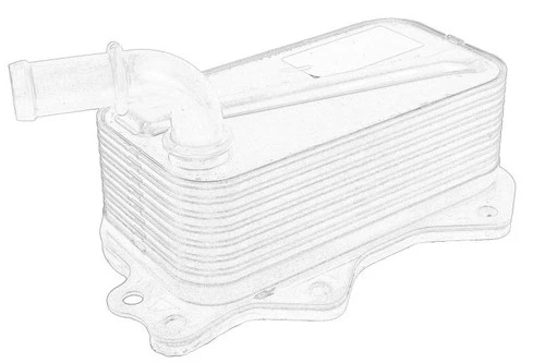 Fits ALFA ROMEO STELVIO 2.0 12.16- oil cooler