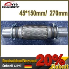 Flexrohr Flexteil Flexstück 45x150 mm für Skoda Fabia 2 542 für Seat Ibiza 3 6L