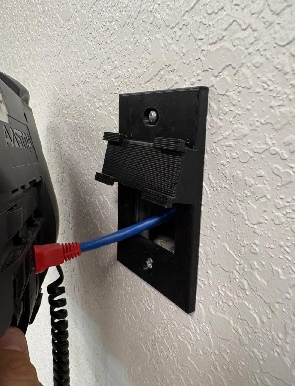 Mitel IP Phone Wall Hanging Bracket (read Description) (FOR 10 ITEMS)