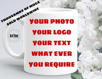 Personalisierte Tasse Foto Wunsch Tasse Design Name Text Muttertag Vatertag