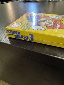 1990 NINTENDO SUPER MARIO BROS. 3 SIGILLATO IN FABBRICA NES SIGILLO OVALE NUOVO MENTA *LEGGI*