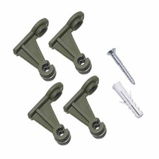 SIENA GARDEN Wandbefestigung für Spaliere grün mit SB-Reiter