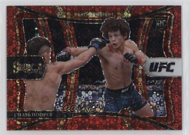 2021 Panini Select UFC Premier Level Red Disco Prizm /199 Chase Hooper #125 0v0