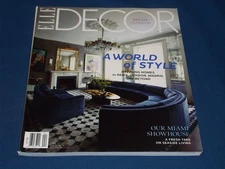 2012 APRIL ELLE DÉCOR MAGAZINE - A WORLD OF STYLE FRONT COVER - H 13825