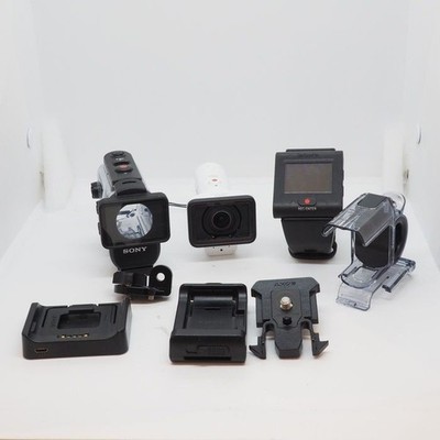 Sony FDR-X3000R 4K Action Cam Live View Remote Kit - Weiß Reise Camcorder