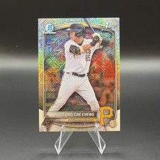 2025 1st Bowman Chrome Tsung-Che Cheng Mono Refractor BCP-95 Pirates