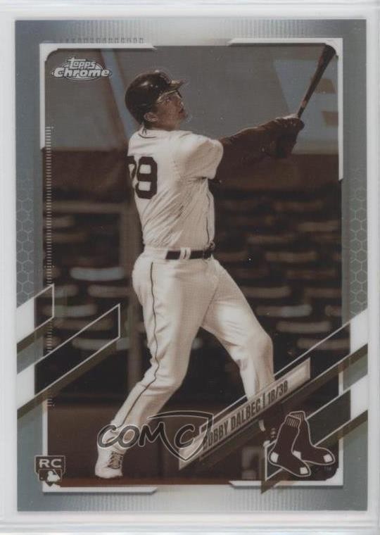 2021 Topps Chrome Sepia Refractor Bobby Dalbec #151 3n3