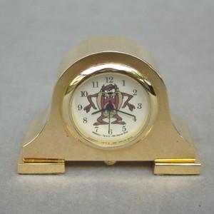 Warner Bros. Looney Tunes Tasmanian Devil Taz Mini Mantle Clock
