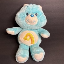 Vintage Care Bears Wish Bear Plush 13  Shooting Star Stuffed Animal 1983 Kenner