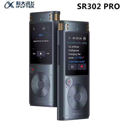 iFLYTEK SR302 PRO Smart Recorder Recording Pen Offline Languages Text Translate