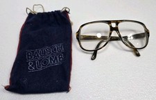 Vintage Bausch  Lomb ACTION EYES Tortoise Frames Sport Aviator Safety Glasses