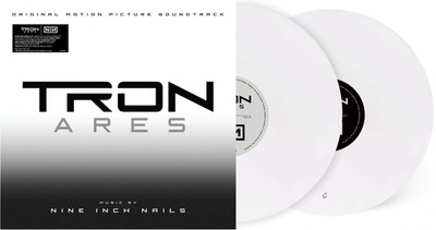 Nine Inch Nails - TRON Ares O.S.T. Retail Exclusive Edition White 2 Vinyl LP NEU
