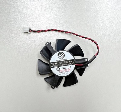 45mm Fan ATI nVIDIA Video Card PLD05010S12L (DF0501012SEE2C T125010SL) 2 Pin