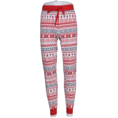 Joe Boxer, Pyjamahose, Größe: L, Rot/Weiß/Grau, Baumwolle/Polyester #190