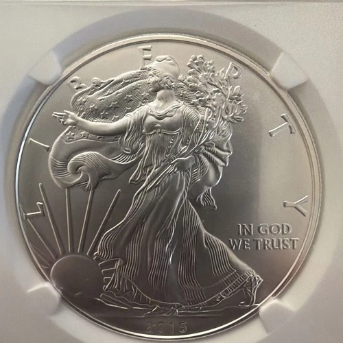 2015-W American Silver Eagle — photo from the most recent tracked eBay sale