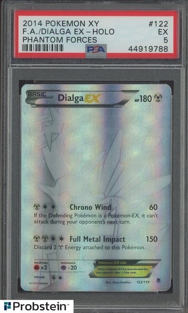 Dialga EX #122 (Phantom Forces (2014))