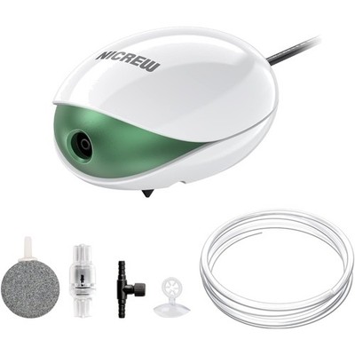 Aquarium Air Pump 150L Adjustable Airflow Backflow Quiet Oxygen Pump