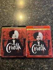 Cruella 4K Ultra HD + Blu-ray w/OOP Slipcover! - NO Digital!