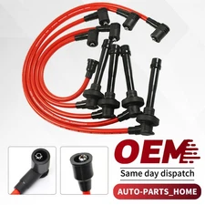 OEM Spark Plug Wire fits HONDA CIVIC DEL SOL 92-00 EG EK EJ D15/D16 SPIRAL CORE