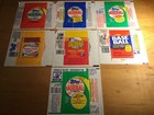 Topps Donruss Baseball 82-87 Original Card Wax Pack Wrappers Only Lot Of 7 — photo 1