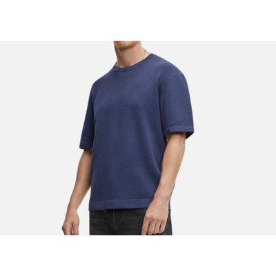 Mode of One Men's Relaxed-Fit Short Sleeve Crewneck Sweater Caspian Waters XXL