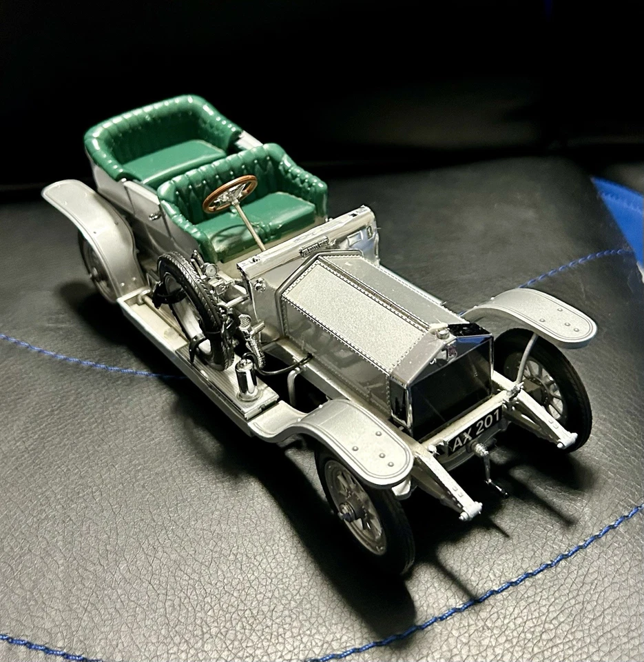 Franklin Mint 1907 Rolls-Royce Silver Ghost 1:24 Scale Diecast- See Description - Image 2 of 4