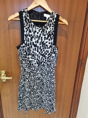 Reiss Nelly Printed Sleeveless Short Dress UK 10 (Small Fitting