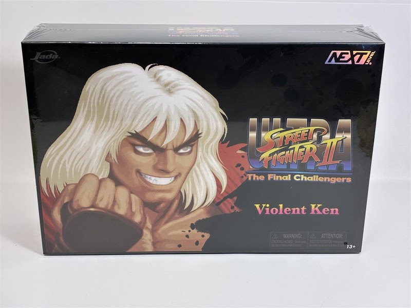 Violent Ken 6 Inch Fig Ultra Street Fighter II The Final Challengers Jada 35552
