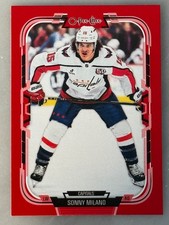2025-26 O-pee-chee Sonny Milano Red Parallel #365