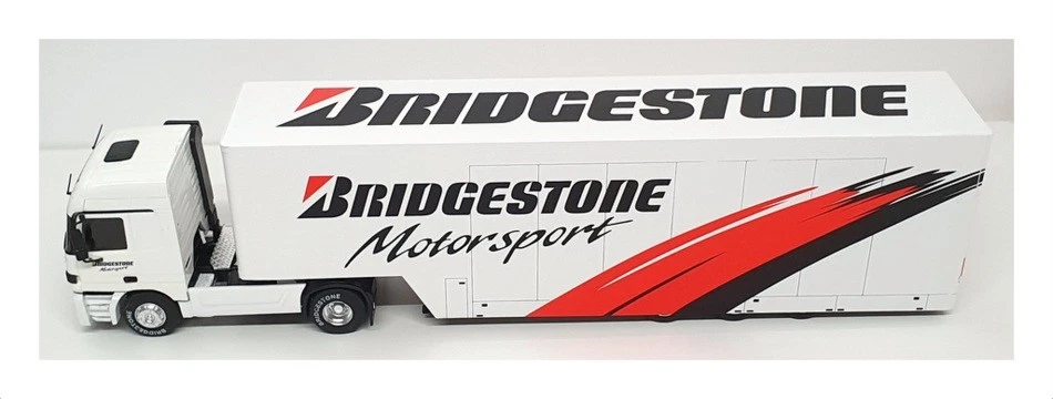 Eligor 1/43 Scale 111850 - Mercedes Actros Transporter Truck - Bridgestone - Image 4 of 4