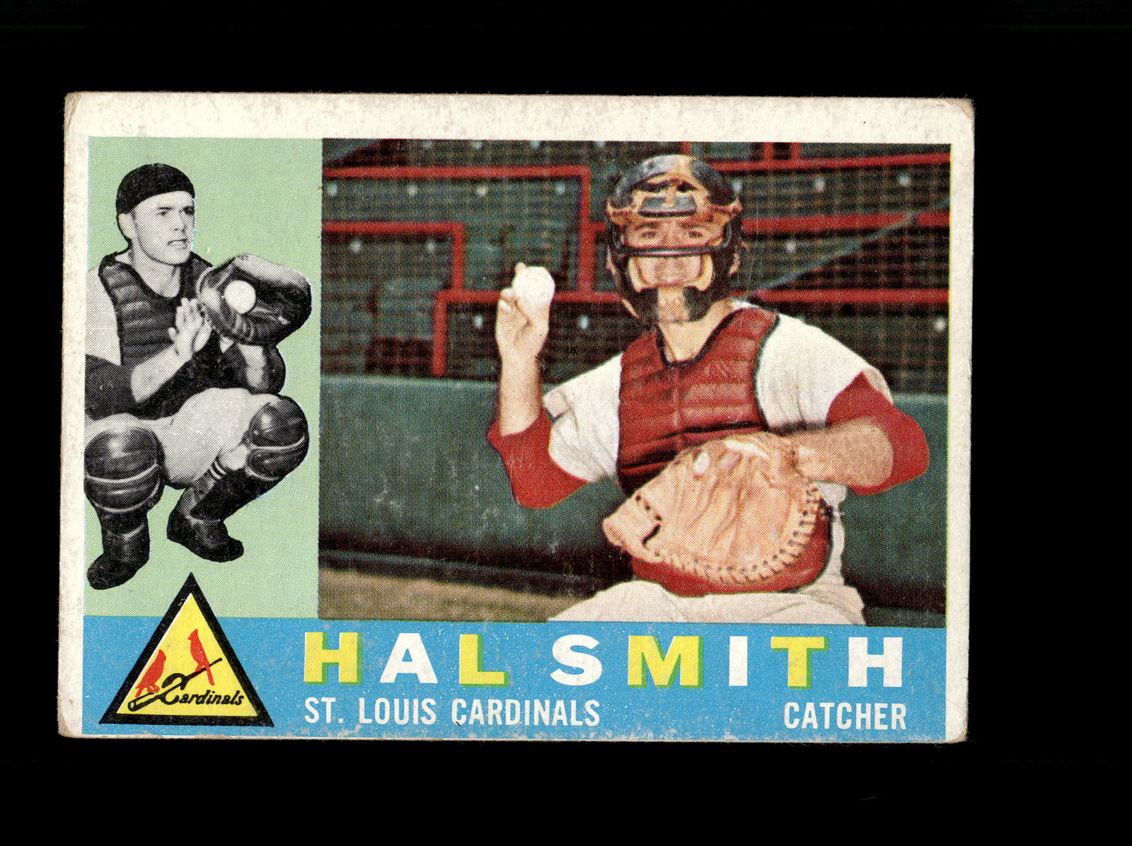 St Louis Cardinals Hal Smith 84 Topps Baseball Card VG Condition