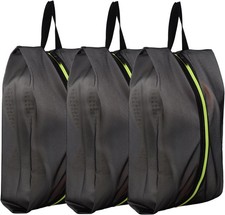 Travel Shoe Bags Set - 3 Pack, Large Capacity, Waterproof Dust-Proof TPU Fabri