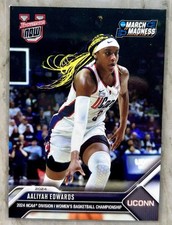 Aaliyah Edwards 2024 Topps Now March Madness #9 UCONN