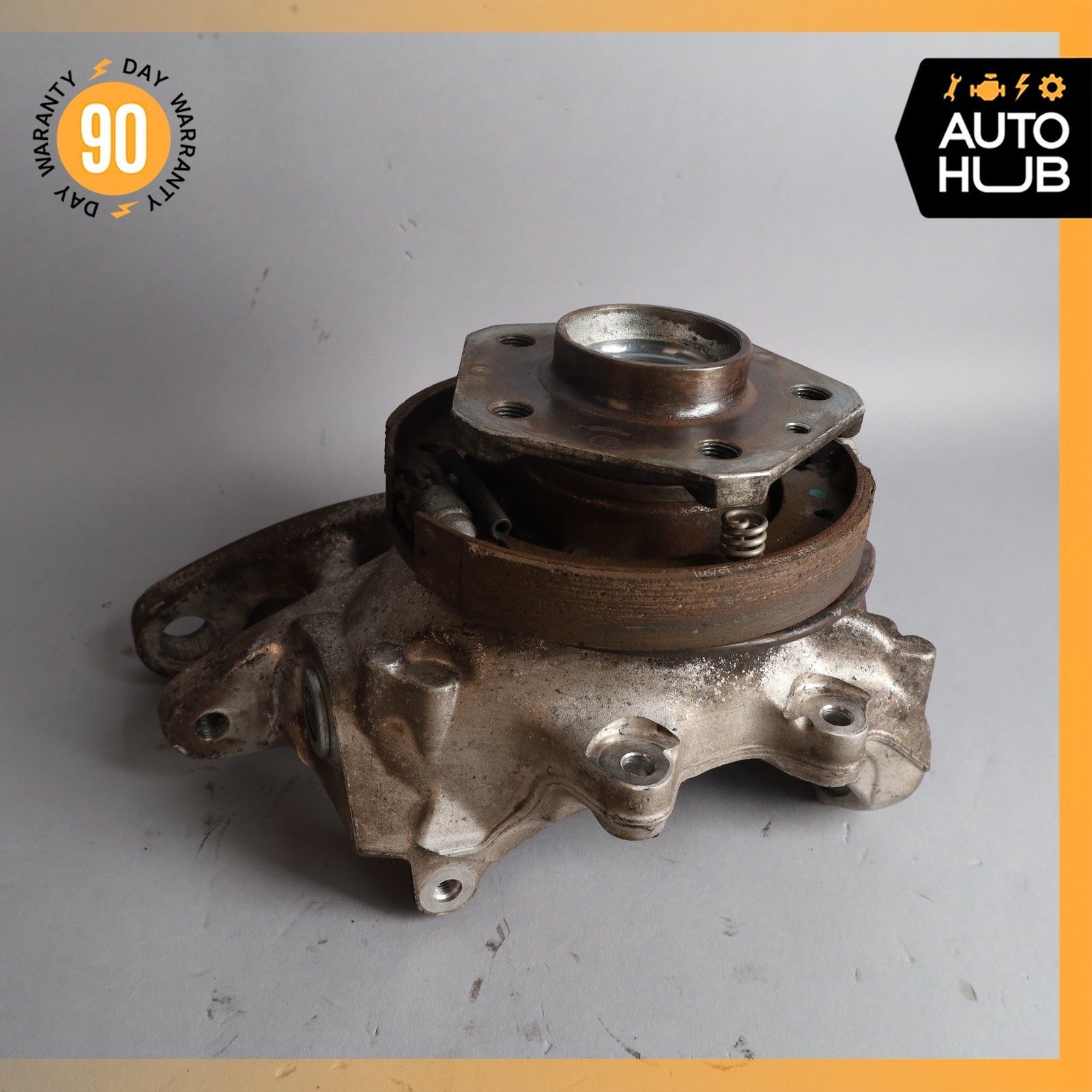 11-19 Maserati GranTurismo S M145 Rear Right Side Spindle Knuckle Hub OEM 74k