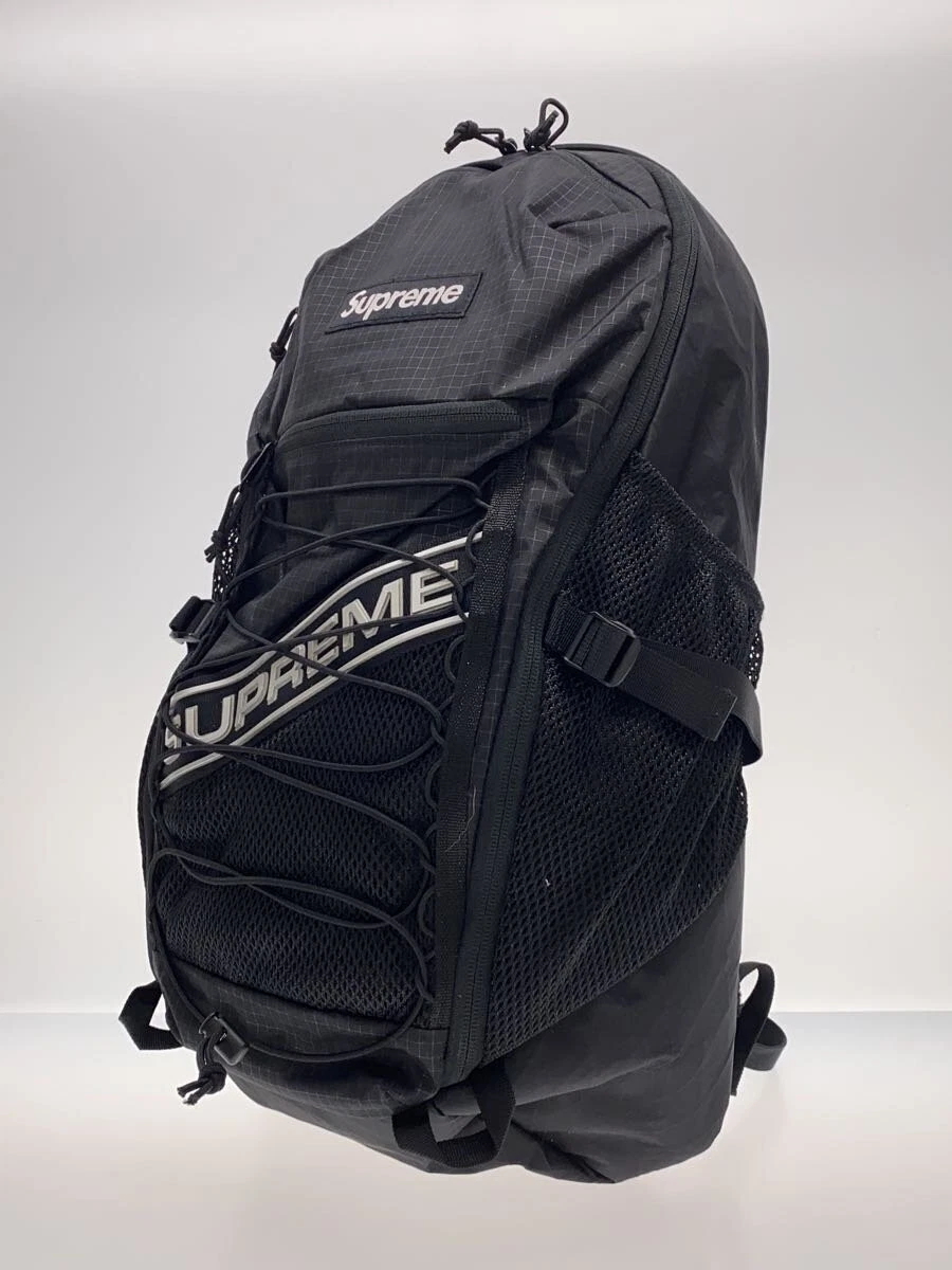 Supreme 23Aw/sac à dos/sac à dos/nylon/noir