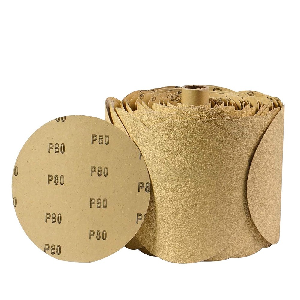 100 Selbstklebende Schleifscheiben (Psa), 15,2 Cm (6 ), KöRnung 80, FüR5715-image