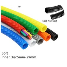 Multicolor Conduit Split & Non Split Flexible Tube Cable Tidy Trunking Organiser