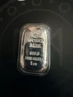 Wessex Mint Silver Bullion Cast Bar 1 Ounce 999.9 Fine Silver | COA |Mint Sealed