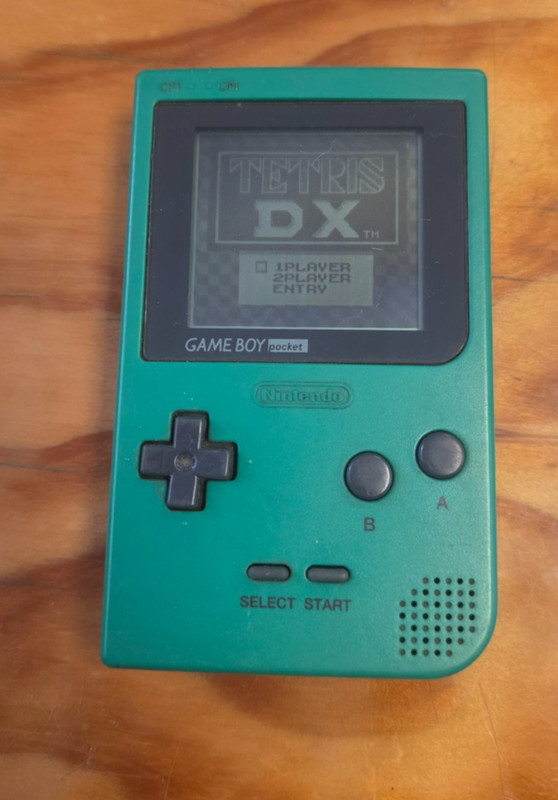 Nintendo Game Boy Pocket Green MGB-001, USA Version, BUTTON ISSUES!