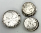 $2 FV CANADIAN 14 Coin Lot 80% SILVER DIME & QUARTER PRE 67 Random 25c 10c x.06