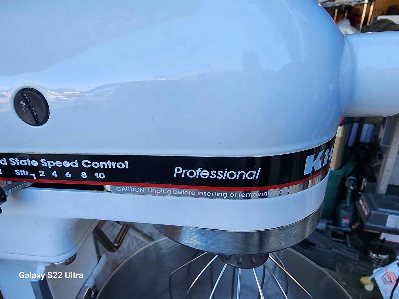 KitchenAid Professional Mixer KSM50PWH 5 qt Lift Stand Mixer 350 Watts