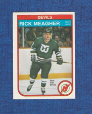 1982-83 OPC O-pee-chee Hockey # 144 Rick Meagher