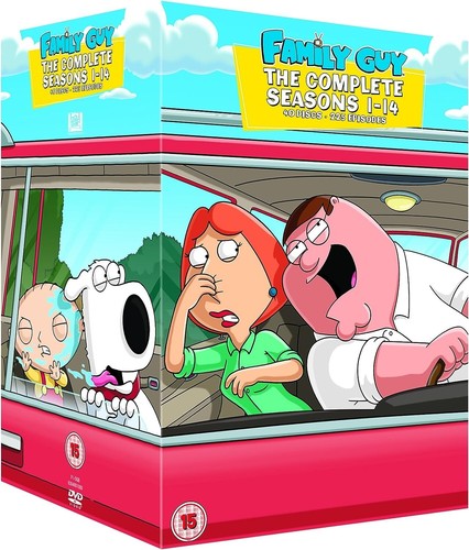 FAMILY GUY COMPLETE SERIES 1-14 DVD ALL SEASONS 1234567891011121314 UK Releas R2 - Picture 1 of 3
