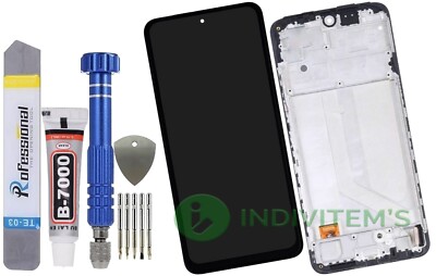 OLED Display Für Xiaomi Redmi Note 10 4G  /  10SG  Bildschirm LCD Rahmen