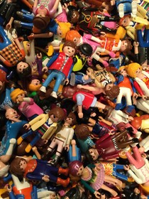 Playmobil ,LOT OF 10 FIGURES,ALL,NEW,MALE & FEMALE,  ''  L@@K   ''