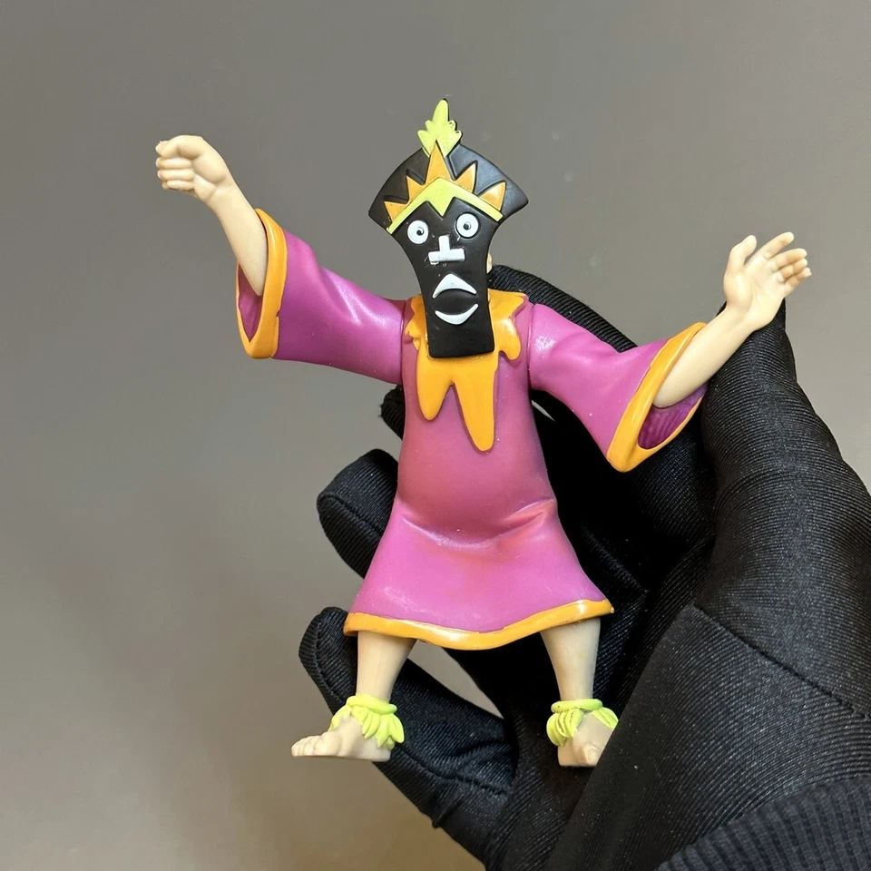 6 peças brinquedos bonecos Scooby-Doo Wolfman Drácula vampiro esqueleto homem trepadeira 5"" - Imagem 4 de 4